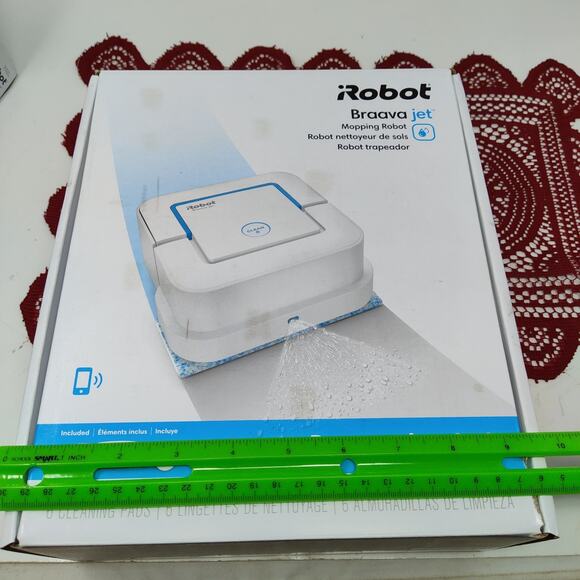 iRobot Braava Jet 240 Mopping Robot + Battery & Charger Untested Extras! - Picture 16 of 16